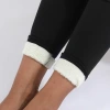 Aliexpress burst en stock tamaño grande más fleece skinny pantalones calientes otoño invierno cordeño fleece engrosado stretch leggings mujer Application Scenario
